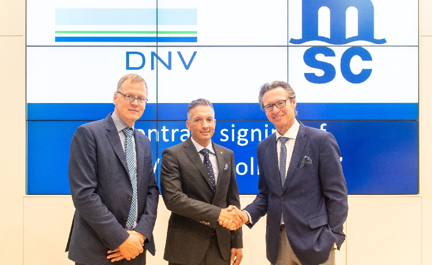 DNV and MSC sign 100 vessel contract for Anti-Roll Assist and ARCS
